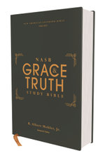 NASB the Grace and Truth Study Bible, Red Letter, 1995 Text, Comfort Print [Green]
