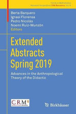 Extended Abstracts Spring 2019