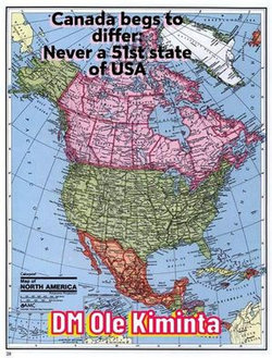 Canada begs to differ: Never a 51st state of USA Canada begs to differ: Never a 51st state of USA