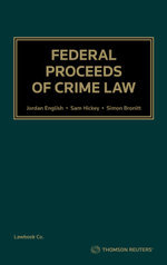 Federal Proceeds of Crime Law