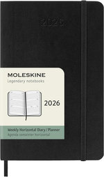 Moleskine 2026 12 Month Weekly Horizontal Layout Diary