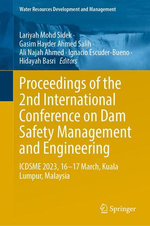 Proceedings of the 2nd International Conference on Dam Safety Management and Engineering