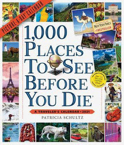 2021 1000 Places to See Before You Die Picture-A-Day Wall Calendar