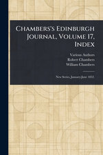 Chambers's Edinburgh Journal, Volume 17, Index