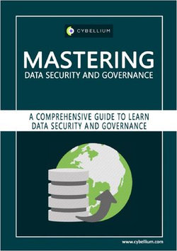 Mastering Data security and governance