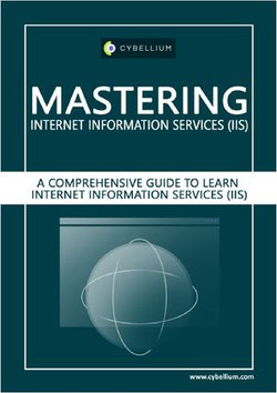 Mastering IIS
