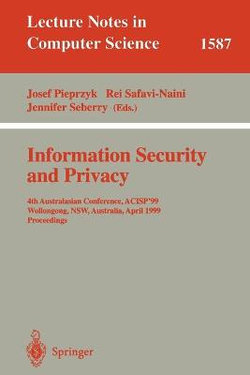 Information Security and Privacy