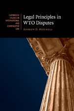 Legal Principles in WTO Disputes