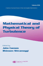 Mathematical and Physical Theory of Turbulence, Volume 250