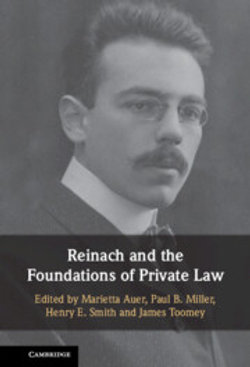 Reinach and the Foundations of Private Law Reinach and the Foundations of Private Law