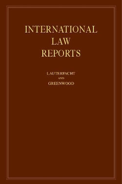 International Law Reports