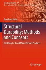 Structural Durability: Methods and Concepts