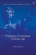 Principles of Indonesian Criminal Law