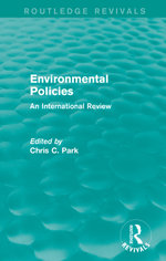 Environmental Policies (Routledge Revivals)