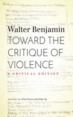Toward the Critique of Violence