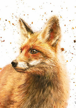 Bree Merryn Fox Lined Notebook