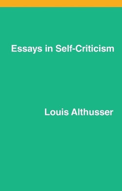 Essays on Self-Criticism