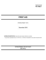 Training Circular TC 4-02.1 First Aid including changes 1 and 2 December 2018
