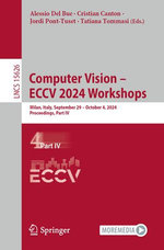 Computer Vision – ECCV 2024 Workshops