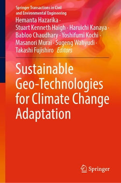 Sustainable Geo-Technologies for Climate Change Adaptation Sustainable Geo-Technologies for Climate Change Adaptation
