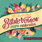 Illustrated Bible Verses Wall Calendar 2026