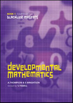Developmental Mathematics Book 1 Blackline Masters