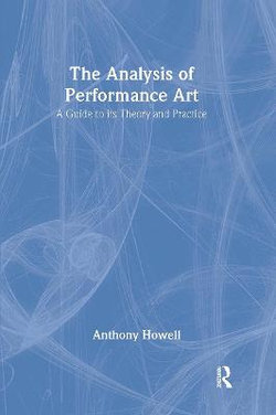 The Analysis of Performance Art