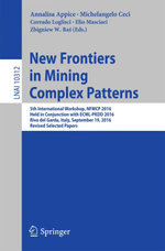 New Frontiers in Mining Complex Patterns