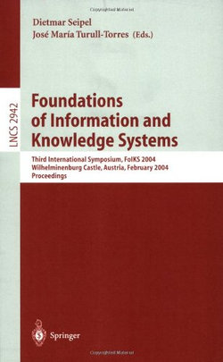 Foundations of Information and Knowledge Systems