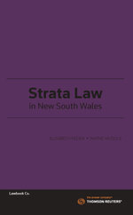 Strata Law in New South Wales