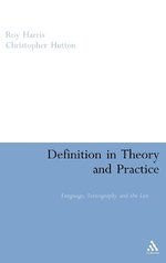 Definition in Theory and Practice