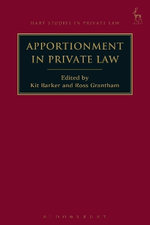 Apportionment in Private Law