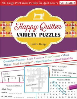 Happy Quilter Variety Puzzles Vol 2