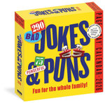 290 Bad Jokes & 75 Punderful Puns Page-A-Day (R) Calendar 2026