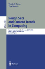 Rough Sets and Current Trends in Computing