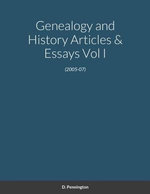 Genealogy And History Articles & Essays