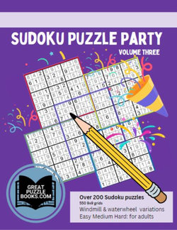 Sudoku Puzzle Party Volume Three