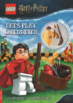 LEGO® Harry Potter(tm): Let's Play Quidditch Activity Book (with Cedric Diggory Minifigure)