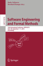 Software Engineering and Formal Methods
