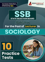 SSB Odisha Lecturer Sociology