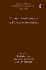 Volume 20: the Auction Catalogue of Kierkegaard's Library