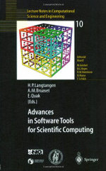 Advances in Software Tools for Scientific Computing