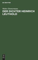 Der Dichter Heinrich Leuthold