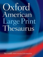 The Oxford American Large Print Thesaurus