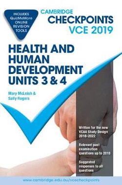 Cambridge Checkpoints VCE Health and Human Development Units 3 and 4 2019 and QuizMeMore
