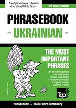 English-Ukrainian phrasebook and 1500-word dictionary