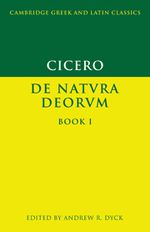 Cicero: De Natura Deorum Book I