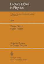 Selected Topics in Gauge Theories