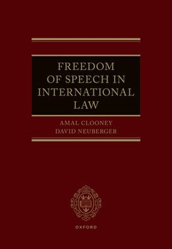 Freedom of Speech in International Law Freedom of Speech in International Law
