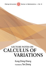 Lecture Notes On Calculus Of Variations